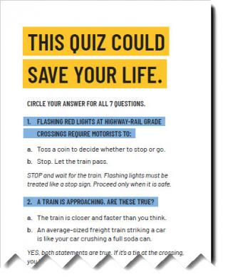 a cropped version of the OLI quiz card brochure